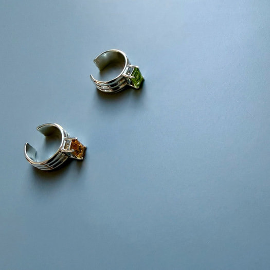 ペリドットとシトリンカフ