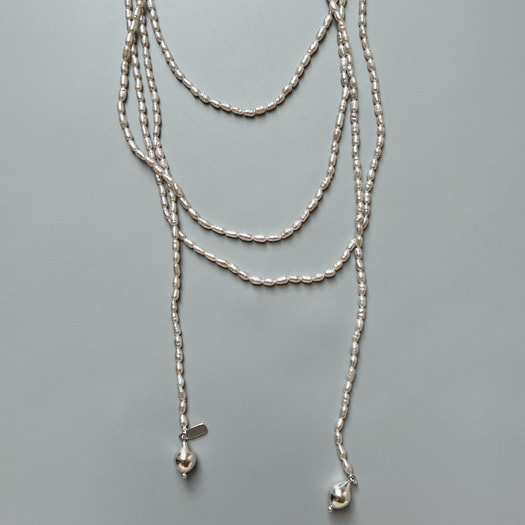 スーパーロングネックレスパール